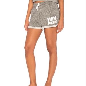 Beyonce's Ivy Park Gray and White Shorts Size S